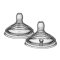 Соска для бутылочки силиконовая 2 шт Tommee Tippee Closer to Nature 3m+ Средний поток TT0193