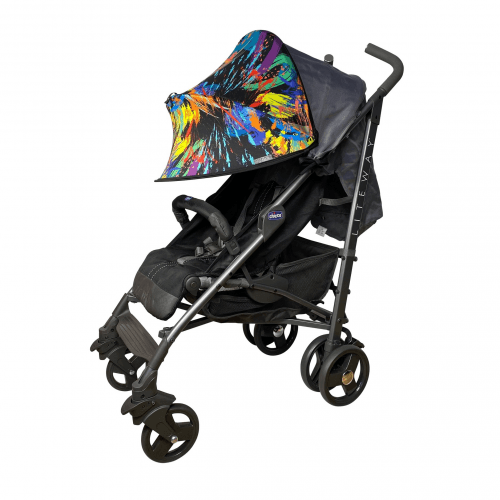 Солнцезащитный козырек на коляску ДоРечі Twin Shade Краски Черный 1848F