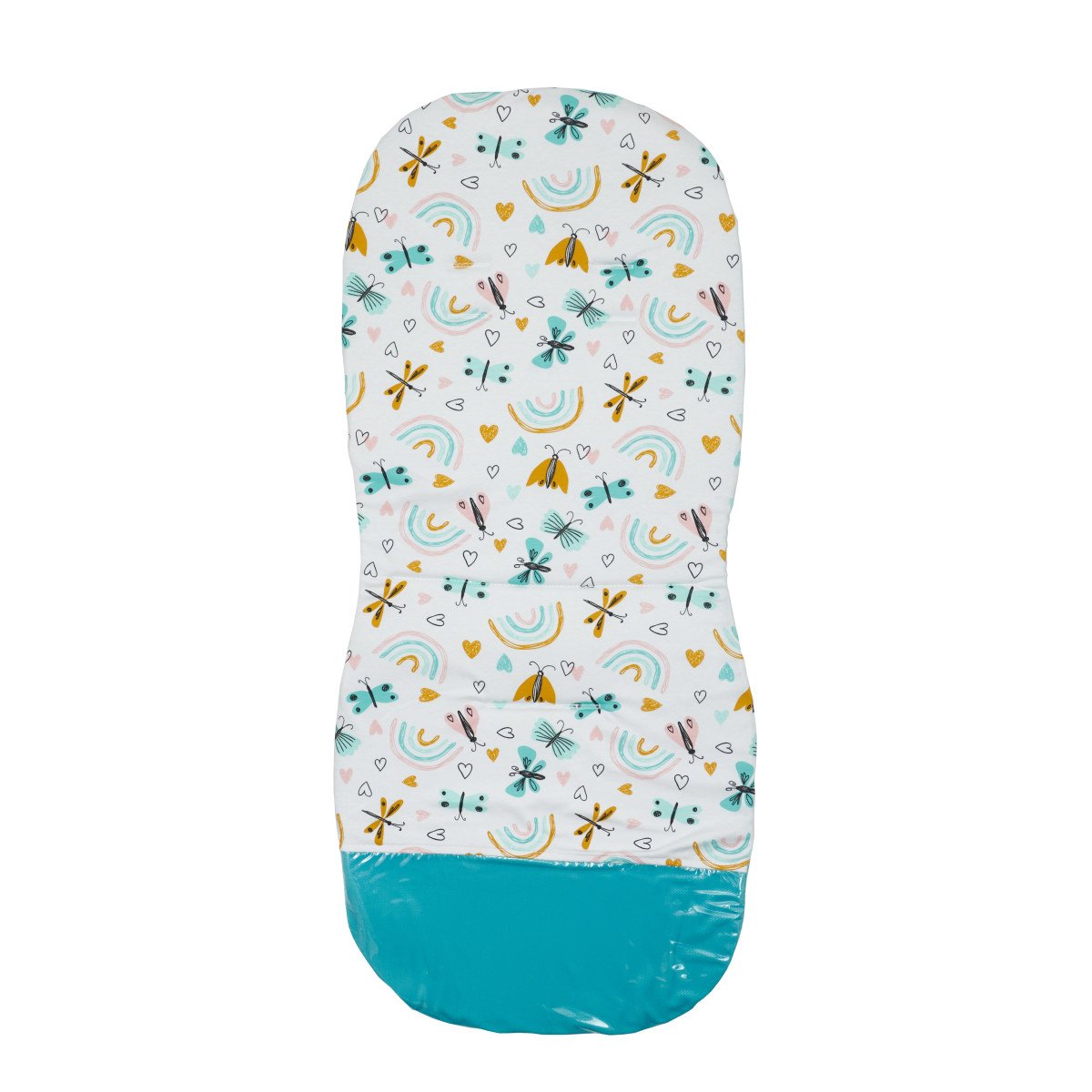 Матрасик в коляску Twins Velvet Mint Мятный 87х39 см 8910-BTVel-14 Матрасик в коляску Twins Velvet Mint Мятный 87х39 см 8910-BTVel-14