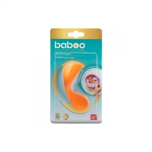Детская ложка Baboo тренировочная 9+ мес Оранжевый 90595
