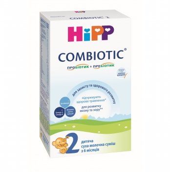 Детская молочная смесь Hipp Combiotic 2 от 6 месяцев 300 г 2436