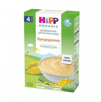 Каша кукурузная безмолочная органическая HiPP 200 г 2840