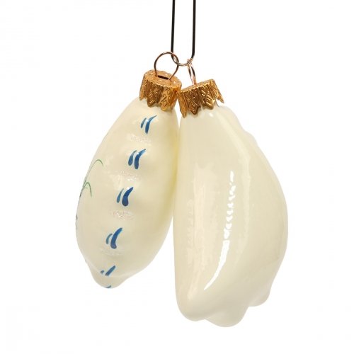 Елочная игрушка набор 2 шт Rizdviani Istorii Украинские истории Вареники з чорницею 8 см 4820001248685