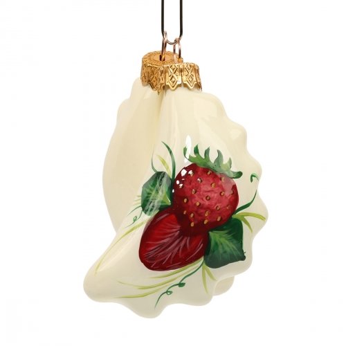 Елочная игрушка набор 2 шт Rizdviani Istorii Украинские истории Вареники з полуницею 8 см 4820001248654