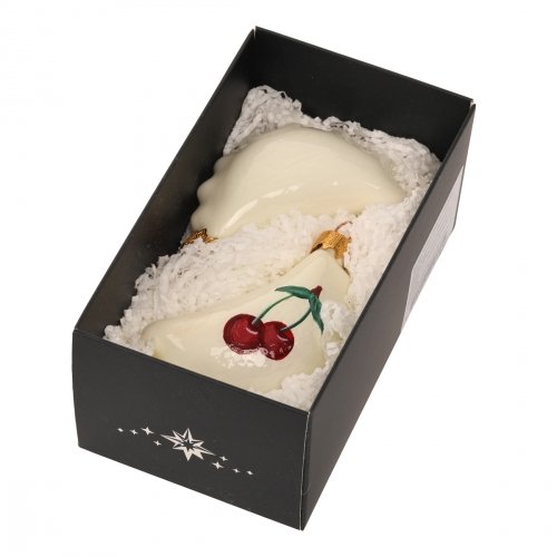 Елочная игрушка набор 2 шт Rizdviani Istorii Украинские истории Вареники з вишнею 8 см 4820001248661