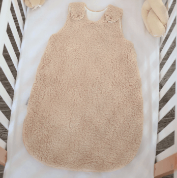 Детский спальный мешок Veres Плюш Тедди Бежевый 125.12.01