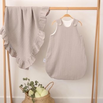 Детский спальный мешок Veres Муслин Бежевый 125.10.04