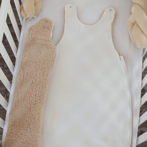 Детский спальный мешок Veres Плюш Тедди Бежевый 125.12.01