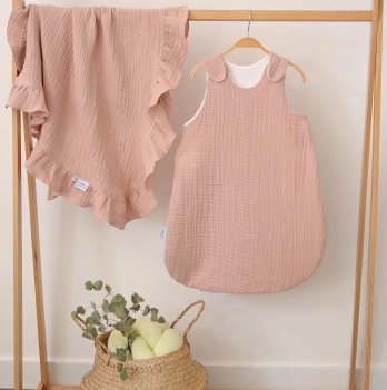 Детский спальный мешок Veres Муслин Гранат 125.10.03