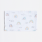 Муслиновая пеленка для детей ELA Textile&Toys Радуга Белый/Желтый/Фиолетовый 100х80 см DM002RB