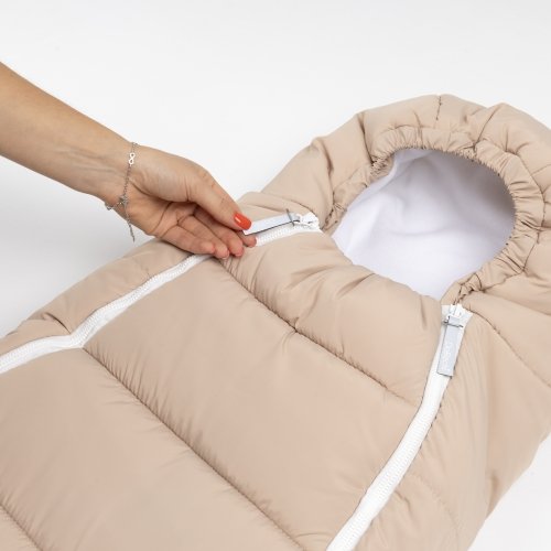 Конверт в коляску на флисе ДоРечі Baby XS Кофейный 2072F