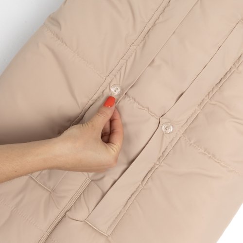 Конверт в коляску на флисе ДоРечі Baby XS Кофейный 2072F