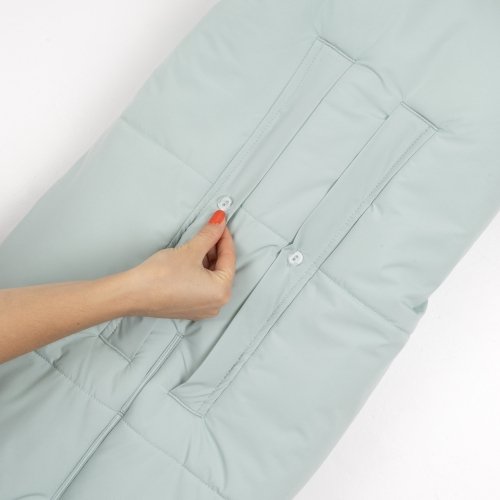 Конверт в коляску на флисе ДоРечі Baby XS Мятный 2071F
