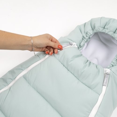 Конверт в коляску на флисе ДоРечі Baby XS Мятный 2071F