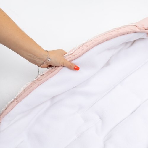 Конверт в коляску на флисе ДоРечі Baby XS Розовый 2073F