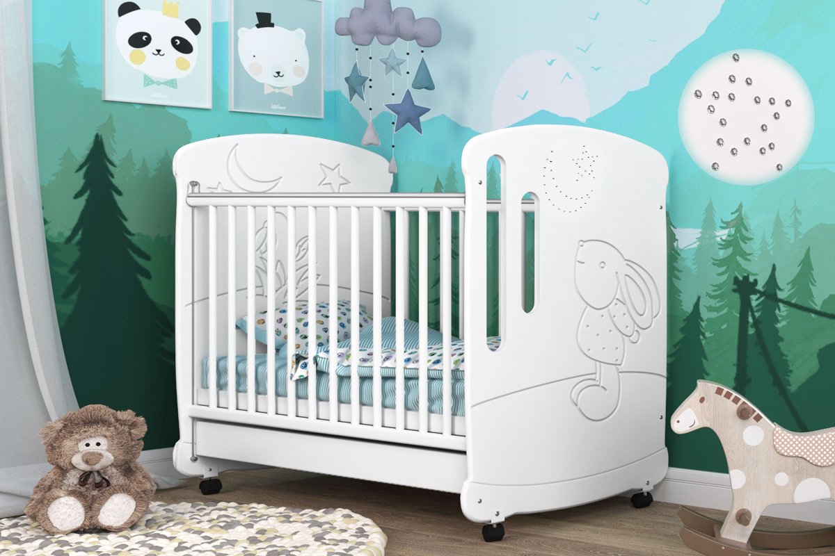 Детская кроватка СидиМ Зайка Baby Cot Zajka Детская кроватка СидиМ Зайка Baby Cot Zajka