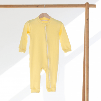 Человечек детский ELA Textile&Toys 1 - 3 лет Интерлок Желтый RP001YL