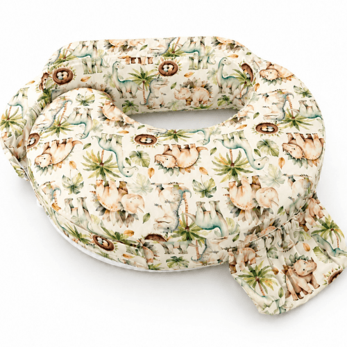 Сменный чехол на ортопедическую подушку для кормления Feeding Pillow Дино 152-56-12