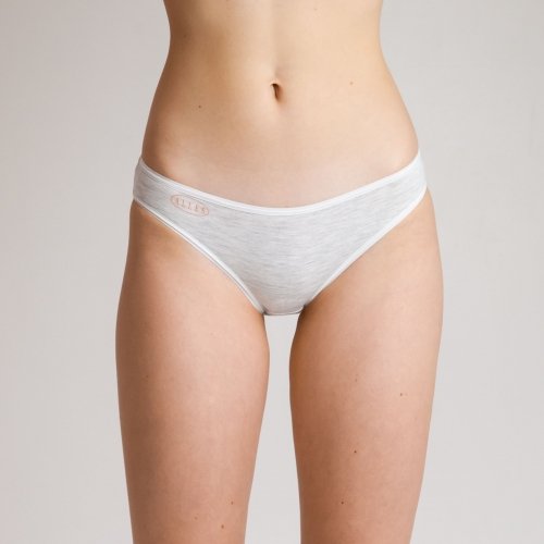 Трусы женские мини-бикини Alles Soft Cotton Светлый меланж 2 шт