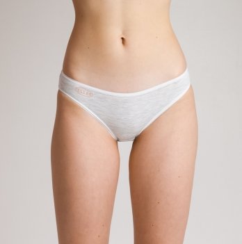 Трусы женские мини-бикини Alles Soft Cotton Светлый меланж 2 шт