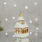 Елочная игрушка Santa Shop Зимовий палац Белый 8 см 4820001180152