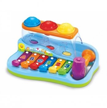 Музыкальная игрушка Hola Toys Ксилофон-стучалка A856