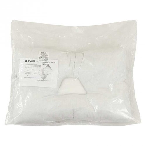 Ортопедическая подушка для сна Руно 50х70 см Белый 310.04Н