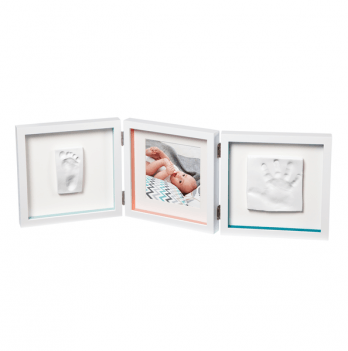 Набор для создания оттиска Baby Art Тройная рамка Белая 3601095400