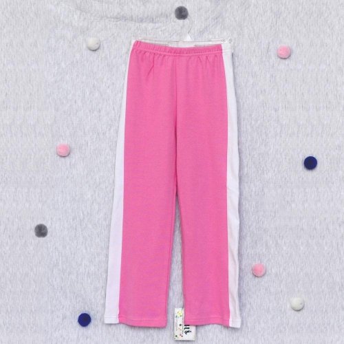 Штаны для девочки Minikin 3 - 7 лет с лампасами Розовый 611003