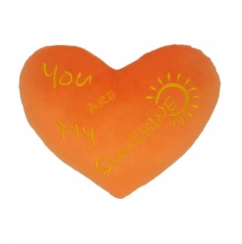 Декоративная подушка Тигрес You are my Sunshine Оранжевый ПД-0276