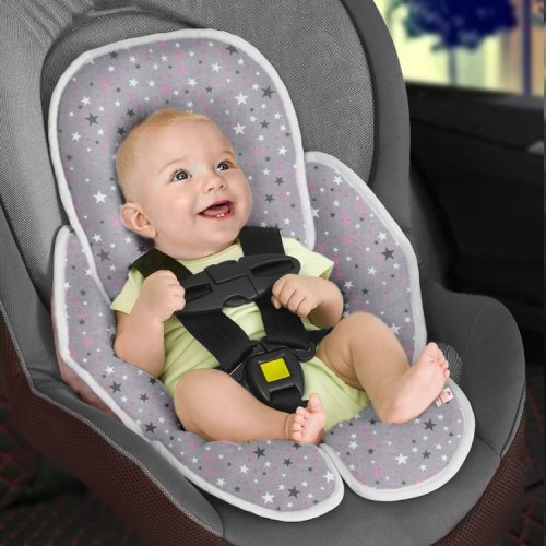 Матрасик в коляску и автокресло Ontario Baby Baby Protect Flanel Розовый ART-0000396
