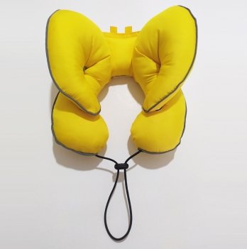 Подушка в коляску и автокресло Ontario Baby Baby Travel Classic Pillow Желтый ART-0000641