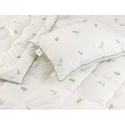 Зимнее одеяло односпальное Руно Bamboo Style 140х205 см Белый 321.52_Bamboo Style