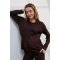 Лонгслив для беременных и кормящих Юла Мама Erica Коричневый NR-35.022