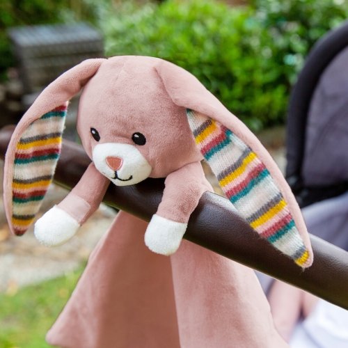 Музыкальная игрушка обнимашка для новорожденных Zazu Becky Зайка ZA-BECKY-01