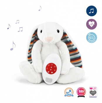 Музыкальная мягкая игрушка Zazu, кролик БIБI с белым шумом