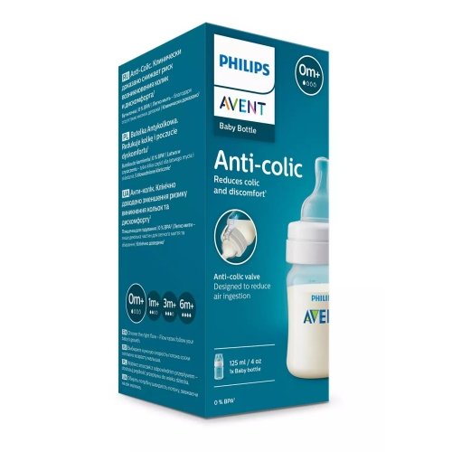 Бутылочка для кормления Avent Anti-Colic 0m+ 125 мл SCY100/01