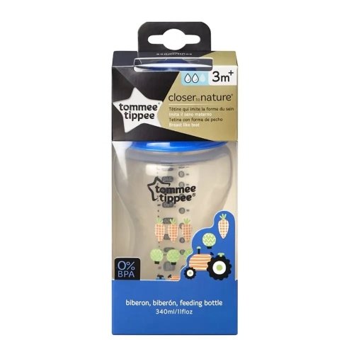 Бутылочка для кормления Tommee Tippee Closer to Nature 3+ мес 340 мл 30031