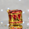 Елочная игрушка Santa Shop Барабан Красный 8 см 4820001180268