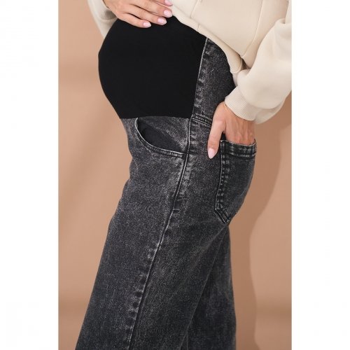 Джинсы для беременных Юла Мама Kloe Черный DM-35.061