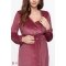 Вечернее платье для беременных и кормящих мам Юла мама Jen Розовый DR-49.242