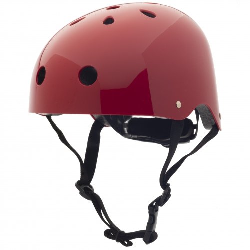 Велосипедный шлем Trybike Coconut 41-51см рубиновый