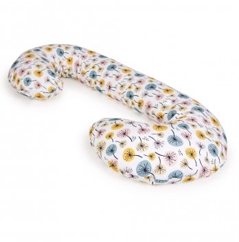 Подушка для беременных Cebababy Physio Physio Duo джерси Голубой/Желтый 300х30 см W-705-000-642
