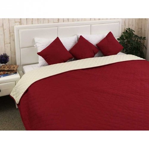 Декоративная подушка Руно Гранада 40х40 см Красный 311.52_Гранада