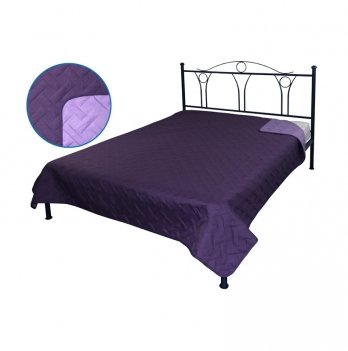 Покрывало на кровать Руно Violet Лилия 150х212 см Фиолетовый 360.52У_Violet лілія