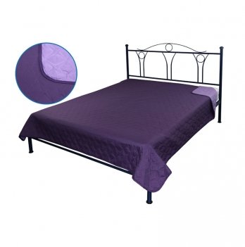 Покрывало на кровать Руно Violet Звезда 150х212 см Фиолетовый 360.52У_Violet зірка