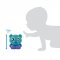 Ночник в детскую комнату Playgro Медвежонок 0+ мес 0186423