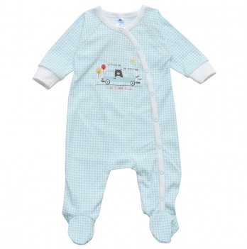 Человечек для новорожденных Minikin little driver Бирюзовый 0-3 месяцев 205703