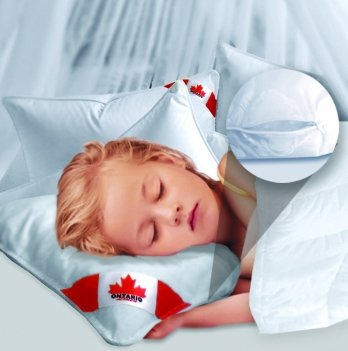 Детская подушка Ontario Baby Elite Pillow Grow Белый ART-0000050