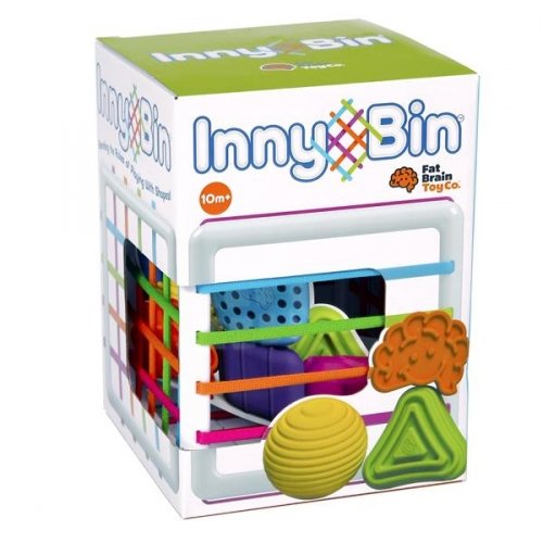 Развивающая игра сортер Fat Brain Toys InnyBin Куб со шнурочками F251ML